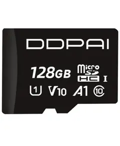მეხსიერების ბარათი DDPAI 128GB, microSD, UHS-I C10, Black - Primestore.ge