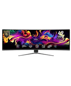 Monitor MSI Monitor 49" MPG 491CQP 2xHDMI, DP, USB-C, 2xUSB, QD-OLED, 5120x1440, 32:9, 144Hz, 0.03ms, sRGB 146%, CURVED