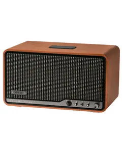 Edifier S300 80W Speaker, Bluetooth, WiFi (Apple AirPlay), Type-C, AUX, Hi-Fi Tabletop Speaker, Hi-Res Audio LDAC Brown