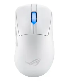მაუსი ASUS Mouse ROG Keris II Ace, RGB, USB-A/WL/BT, white - Primestore.ge