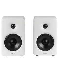 Edifier M90 Speakers, 100W, HDMI eARC, Optical, Type-C, AUX, Bluetooth, Compact Active Speaker, White
