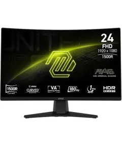 მონიტორი MSI Monitor 23.6" MAG 242C HDMI, DP, Audio, IPS, 180Hz, 1ms, sRGB 115%, CURVED, AdaptiveSync - Primestore.ge