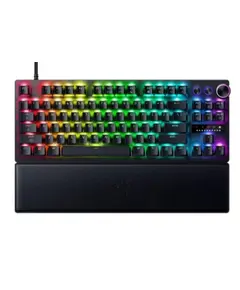 Razer Huntsman V3 Pro TKL 8KHz Mechanical Keyboard, 84 key, Analog Optical Switch Gen-2, USB-A, EN, RGB, black