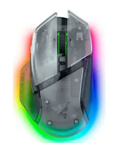 Mouse Razer Mouse Basilisk V3 Pro 35K, RGB, USB-A/WL/BT, Phantom White Ed.