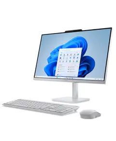 All In One კომპიუტერი LENOVO F0J60070LK AIO A100 INTEL I3-N305/8GB /512GB /Web Cam /Mic/23.8" Cloud Grey - Primestore.ge