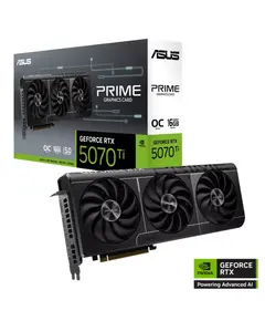 ვიდეო დაფა ASUS PCI Express 12GB/ PRIME-RTX5070TI-O16G - Primestore.ge