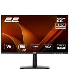 მონიტორი 2E 21.5" A2225B D-Sub, HDMI, VA, 100Hz - Primestore.ge
