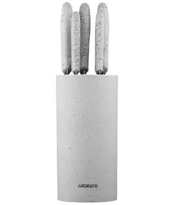 დანების ნაკრები ARDESTO Gemini, 6pcs, stainless steel, plastic, grey 767637177955 - Primestore.ge
