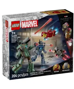 ლეგო LEGO Constructor Super Heroes Iron Man & War Machine vs. Hammer Drones - Primestore.ge