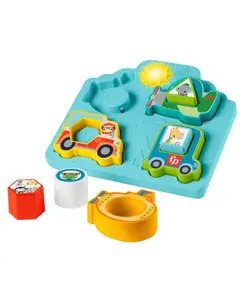 სათამაშო ფიგურები MATTEL Shapes & Sound Vehicle Music - Primestore.ge