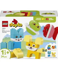 ლეგო LEGO Constructor DUPLO My First 3 in 1 Creative Cute Pets - Primestore.ge