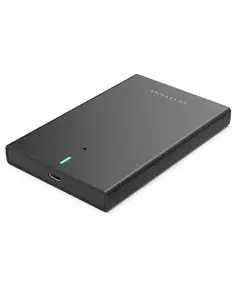 მყარი დისკის ყუთი Vention KPBB0 2.5" HDD/SSD SATA USB-C 3.1 6Gbps Hard Drive Enclosure Black - Primestore.ge