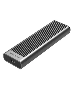 მყარი დისკის ყუთი Vention KPKH0 SSD M.2 NVMe Enclosure 10Gbps (USB 3.1 Gen 2-C) Gray Aluminum - Primestore.ge