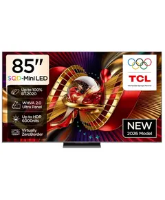 ტელევიზორი TCL SQD-Mini LED  TV 85"(216cm)/ 85C8L 4K Google TV - Primestore.ge