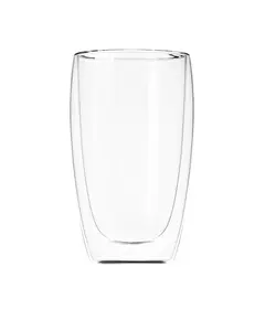 Cups ARDESTO Double wall borosilicate glass mug set Ardesto 450 ml 2 pcs