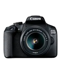 Camera Canon EOS 2000D Black + Lens EF-S 18-55 IS II