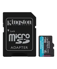 მეხსიერების ბარათი Kingston 128GB microSDXC C10 UHS-I U3 A2 R170/W90MB/s SD  - Primestore.ge