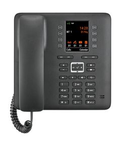 Landline Gigaset Pro Maxwell C Corded VoIP Bluetooth, Visual call notification, Redial TFT Black