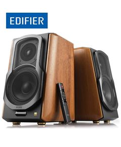 Speaker Edifier S1000MKII Audiophile Active Library 2.0 Speakers 120W Bluetooth 5.0 Speakers brown