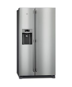 Refrigerator AEG RMB76121NX 549L, A +, 44Db, Silver