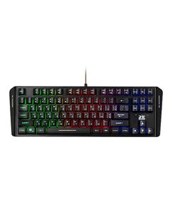 Keyboard 2E KG355 LED, USB, Wired, Gaming Keyboard Black