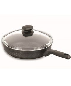 Frying pan with lid KORKMAZ A1844-1 24x4.7 / 2lt