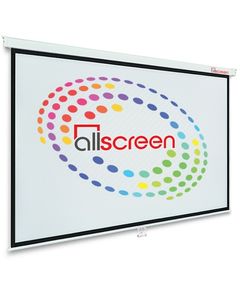 Projector screen ALLSCREEN MANUAL PROJECTION SCREEN 213X169CM 16: 9 HD FABRIC CWP-213169 Diagonal 107 inch / 271 CM