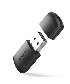 USB ადაპტერი Ugreen CM448 (20204), 2.4GHz, External Network Adapter, Black  - Primestore.ge