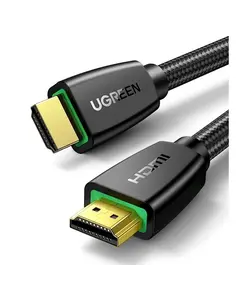 HDMI კაბელი UGREEN HD118 (40412) 4K UHD High Speed HDMI 2.0 Cable, 5m, Black  - Primestore.ge