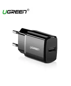 მობილურის დამტენი UGREEN 50459 USB Wall Charger One ports BLACK  - Primestore.ge