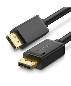 კაბელი UGREEN DP Male to MALE Cable 1.5m  (Black)  - Primestore.ge