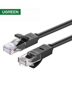 ქსელის კაბელი UGREEN NW102 (20160) Cat6 Patch Cord UTP Lan Cable 2m (Black)  - Primestore.ge