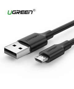 Primestore.ge - USB კაბელი UGREEN US289 (60137) 1.5m usb 2.0 male to micro usb data cable black