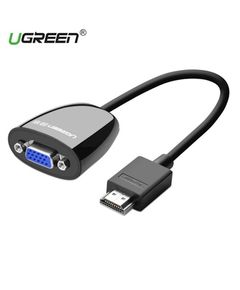 Adapter UGREEN MM105 (40253) HDMI to VGA converter without Audio Black