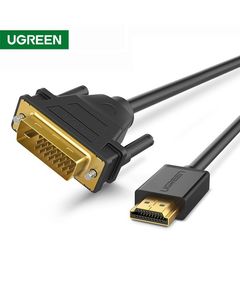 HDMI cable UGREEN HD106 (10135) HDMI to DVI Cable 2m (Black)