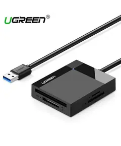 ბარათის წამკითხველი UGREEN CR125 (30333) USB 3.0 All-in-One Card Reader 0.5M  - Primestore.ge