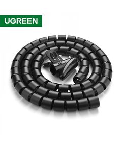 კაბელ მენეჯმენტი UGREEN 30820 Protection Tube DIA 25mm 5m (Black)  - Primestore.ge