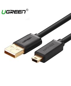 USB cable UGREEN US132 (10386) USB 2.0 A Male to Mini 5 Pin Male Cable 3m (Black)