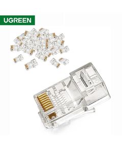 Network Cable Connector UGREEN NW110 (20331) RJ45 Network Connector for UTP Cat 5, Cat 5e 50pcs