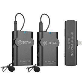 მიკროფონი BOYA BY-WM4 Pro-K6 2.4 GHz Wireless Microphone System For Android and other Type-C devices  - Primestore.ge