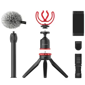 ტელეფონის შტატივი BOYA BY-VG330 Universal smartphone video kit  - Primestore.ge