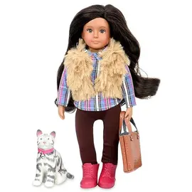 DOLL & CAT LORI 6" DOLL (HS) & PET CAT