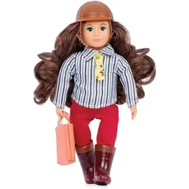 LORI 6" RIDING DOLL, TEAGAN