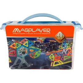 Magnetic designer set Magplayer Designer magnetic set 48 e. MPT-48