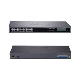 სვიჩი Grandstream GXW4224 24 x RJ11 FXS ports and 1 x 50-pin Telco connector 1 x 10M/100/1000 Mbps auto-sensing RJ45 port G.711 G. 723 G.726 - Primestore.ge