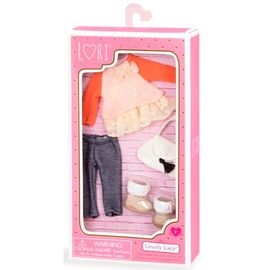 LORI 6" DOLL LACE OUTFIT