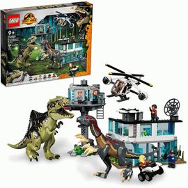 ლეგო LEGO Jurassic World Giganotosaurus & Therizinosaurus Attack 24  - Primestore.ge