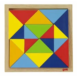 ასაწყობი ხის ფაზლი Goki The wooden puzzle The world of forms - abstraction 57572-2  - Primestore.ge