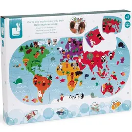 აბაზანის ფაზლი Janod Bath Explorers Map  - Primestore.ge