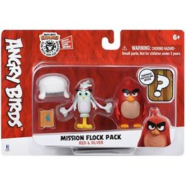 Game set Jazwares ANB - Mission Flock (Red and Silver)